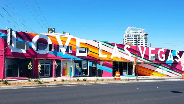 Las Vegas Arts District LOVE Building