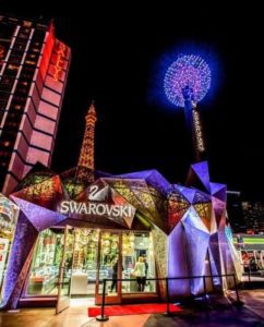 Light Shows at Bally's Grand Bazaar Shops