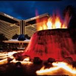 Volcano Eruption Mirage Hotel Las Vegas