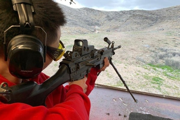 discount coupon las vegas Adrenaline Mountain Outdoor firearms Shooting Experience gun range 