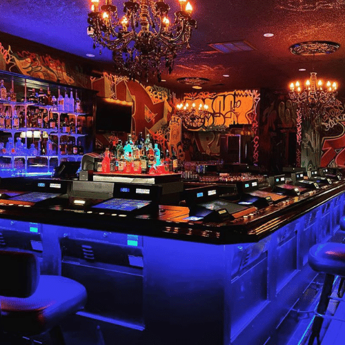 The inside of a Las Vegas Dive Bar