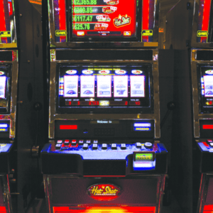 Slot machine at a Fraternal Organization in Las Vegas