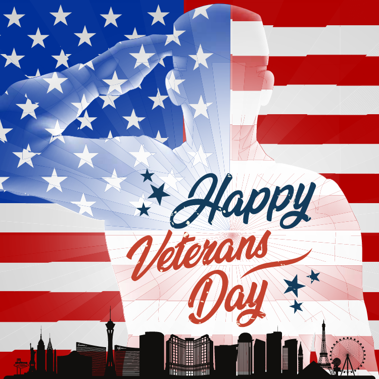 Happy Veterans Day Las Vegas 