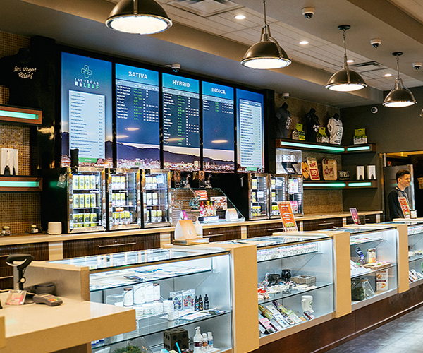 This is a photo of the Las Vegas Releaf Marijuana Dispensary