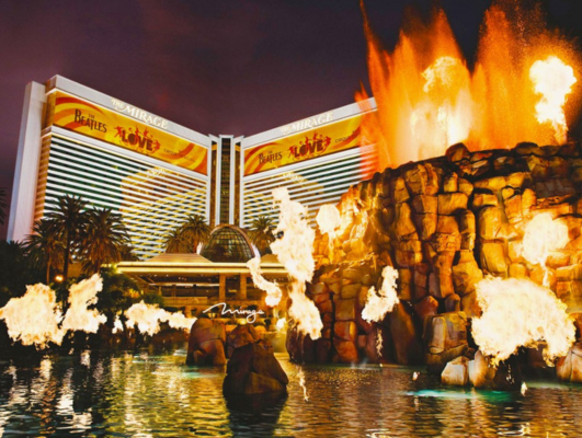 mirage volcano Las Vegas
