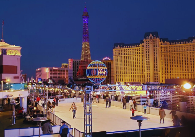 This is a photo of the The Ice Rink at The Cosmopolitan of Las Vegas