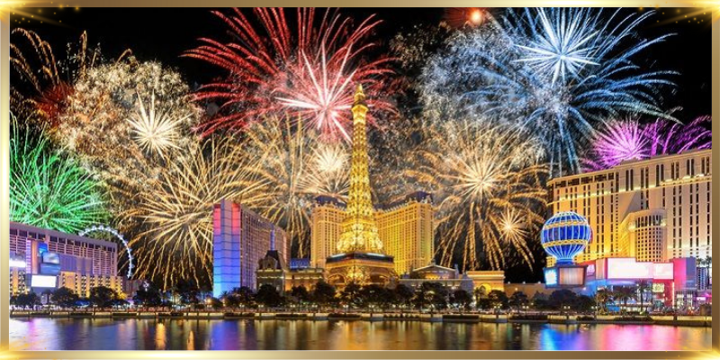 fireworks las vegas nye