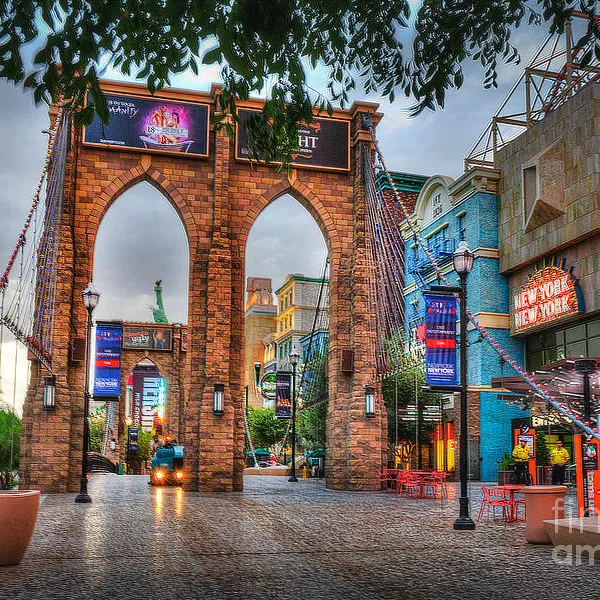 The Brooklyn Bridge at NY NY Hotel in Las Vegas