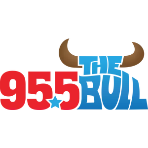 95.5 The Bull Logo