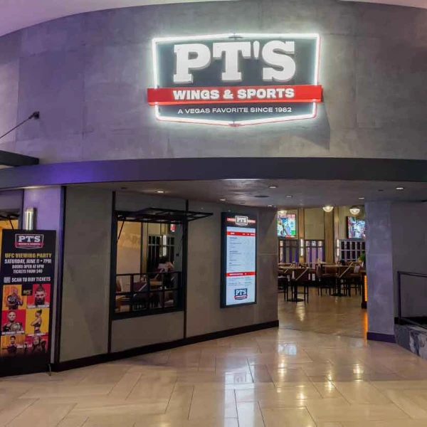 The Strat PTs Wings and Sports Bar in Las Vegas