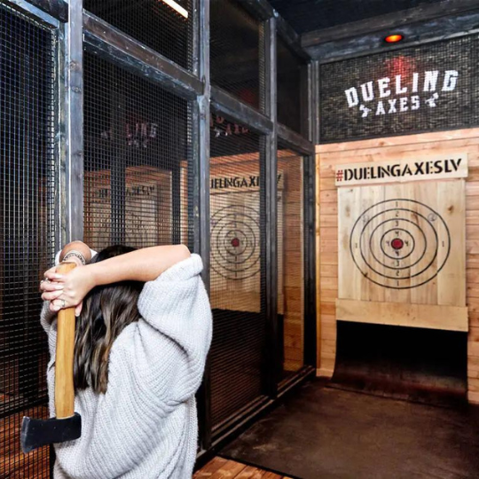 Dueling Axes Las Vegas