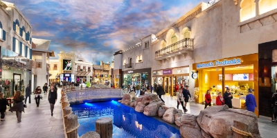 This is a picture of the Miracle Mile Shops Las Vegas at the Planet Hollywood Resort