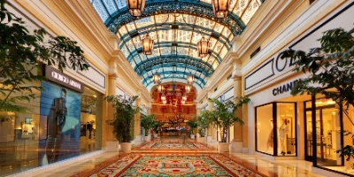 This is the Via Bellagio shopping mall